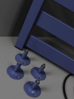 Полотенцесушитель электрический Indigo Oktava Slim 5 LСLOKS5E60-50MFRt 60x50 см синий